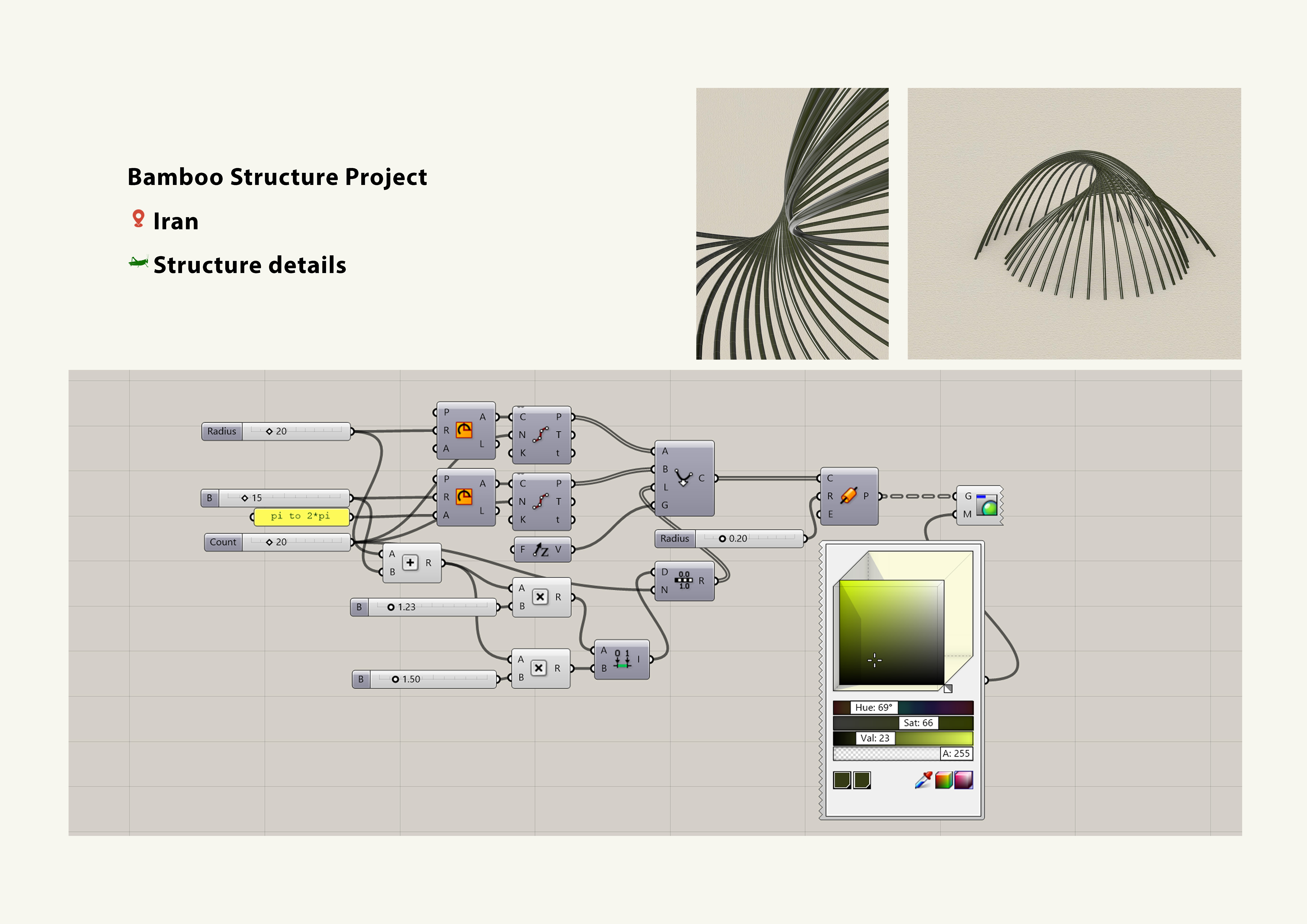 Bamboo Structure Project