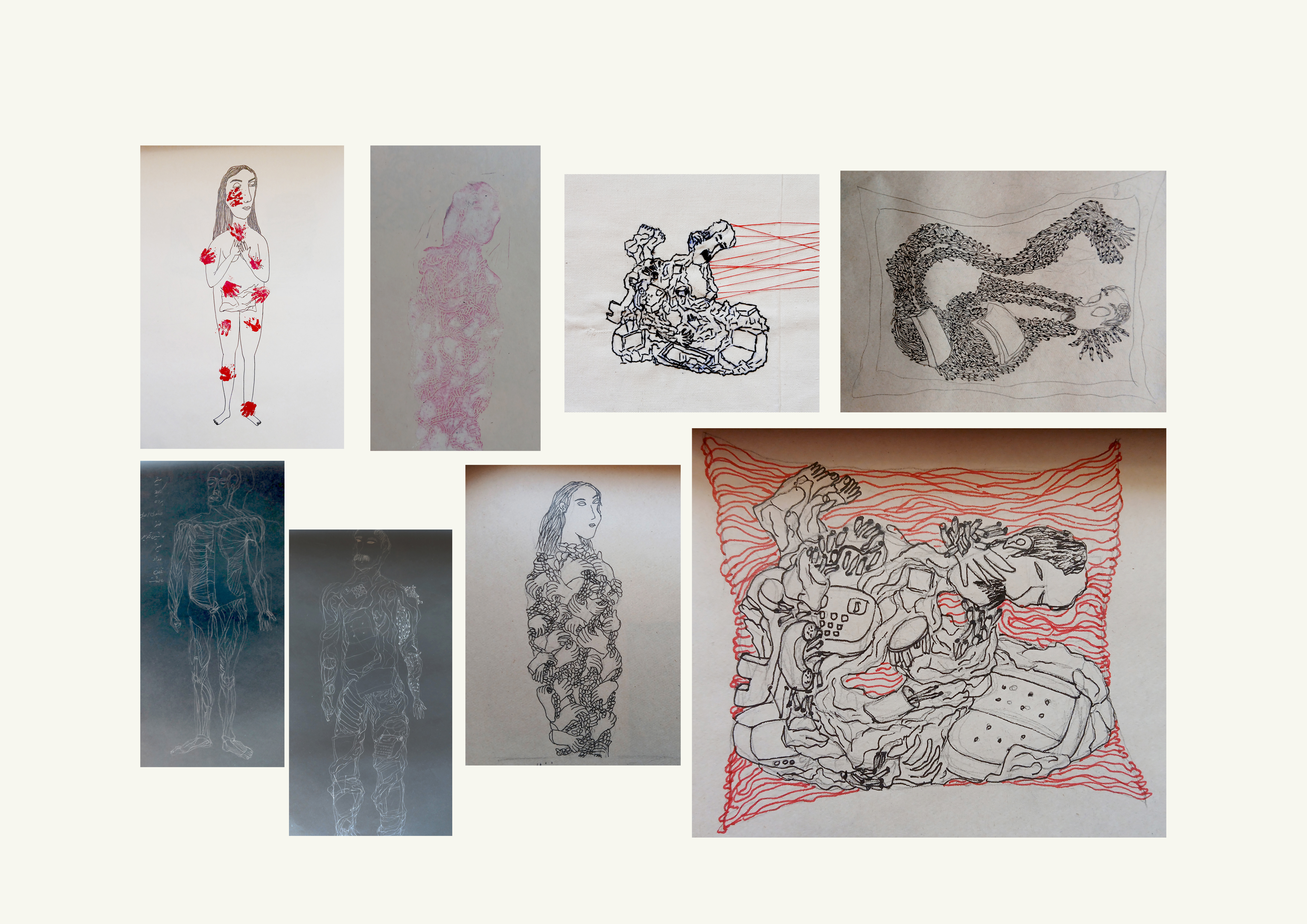 Eternal Entwining - Drawing Process