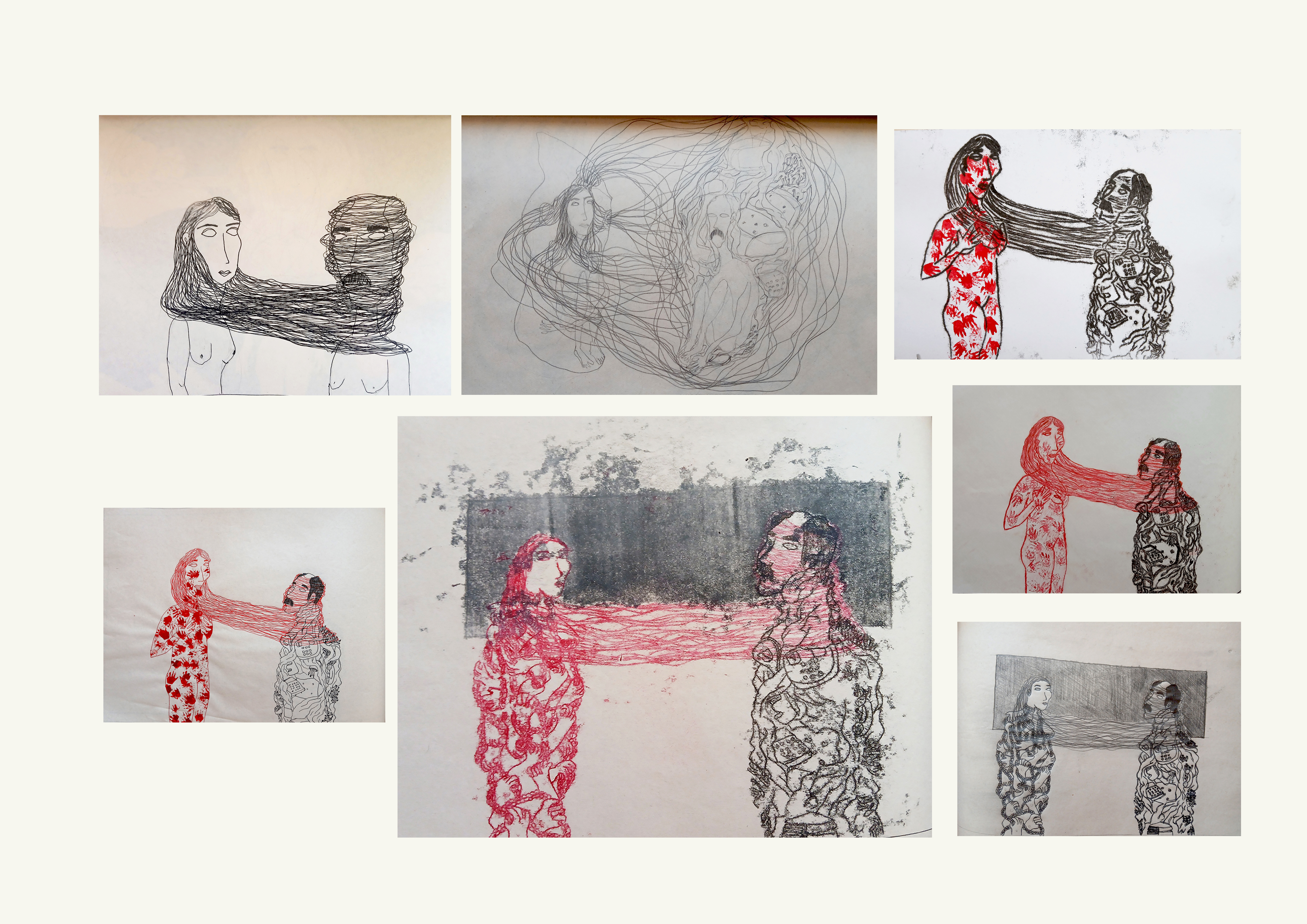 Eternal Entwining - Drawing Process